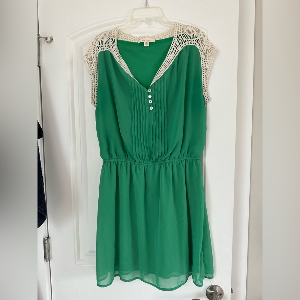 Green dress- medium